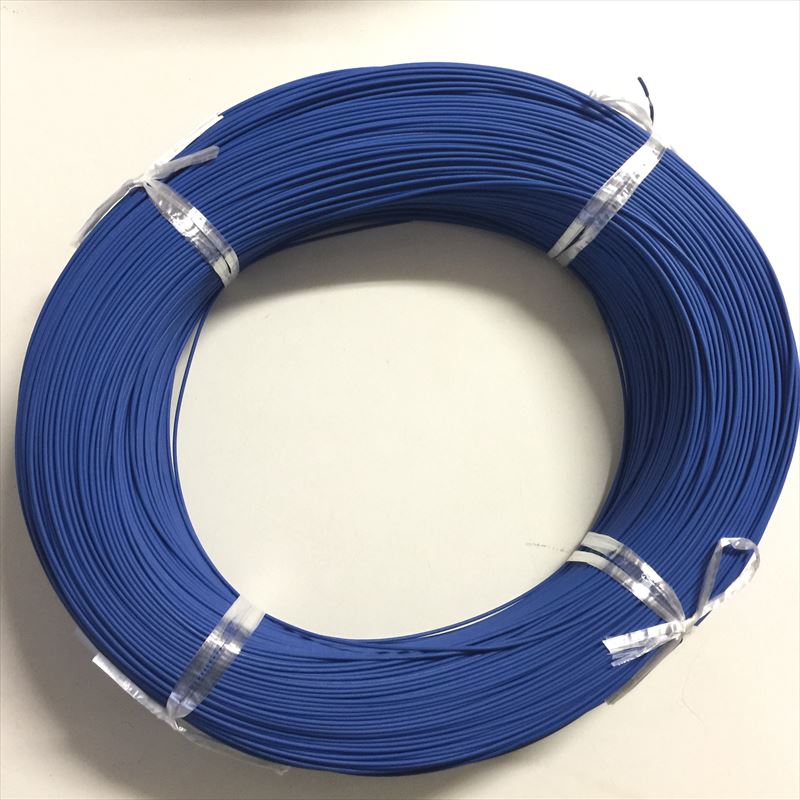 UL3385電線,AWG22,藍,日立金属610m - 1