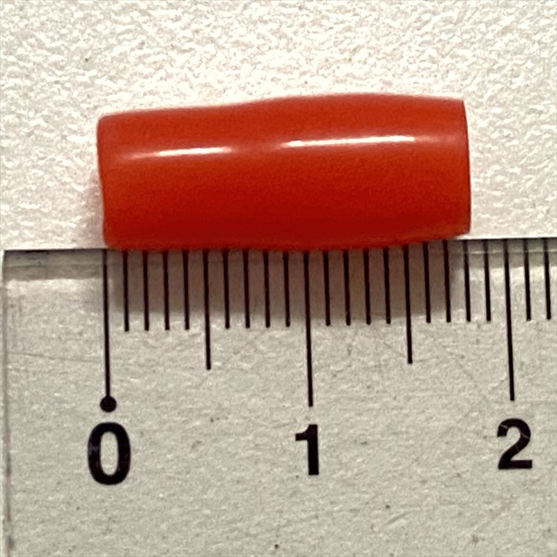 絶縁キャップ/端末キャップ,φ5.5mm用,赤,70個 - 2