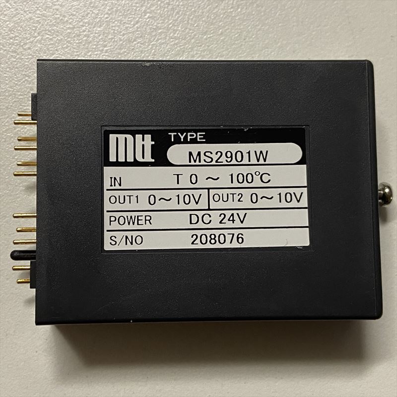 MS2901W,熱電対温度入力モジュール,T 0〜100℃,MTTコーポレーション - 2