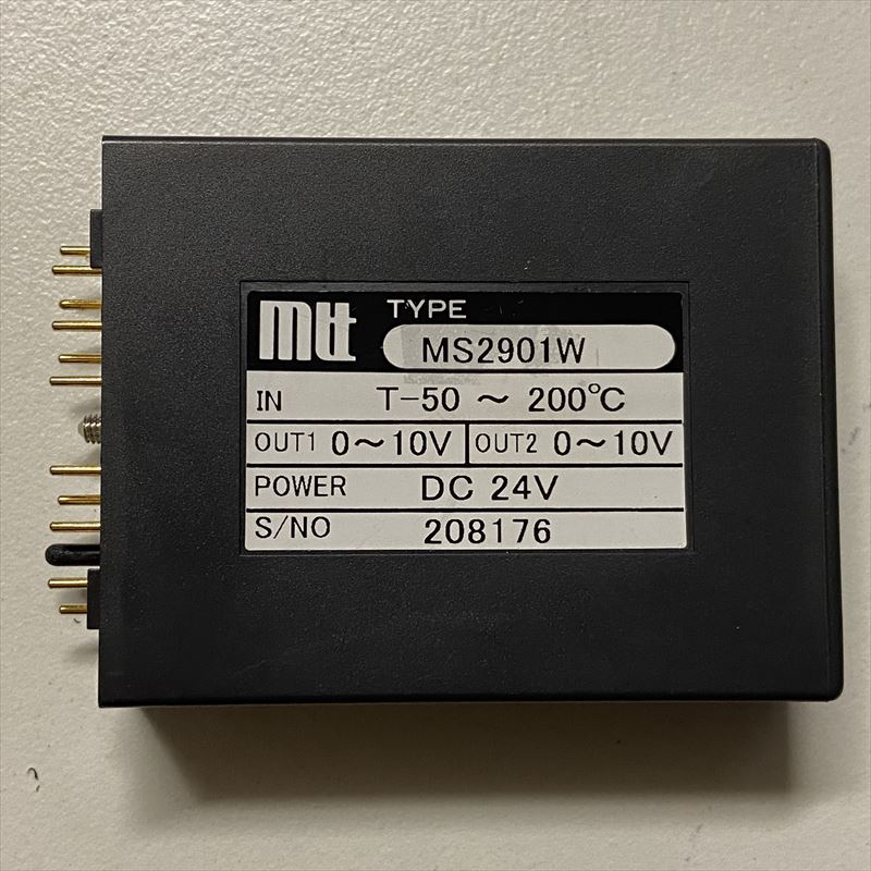 MS2901W,熱電対温度入力モジュール,T 50〜200℃,MTTコーポレーション - 2