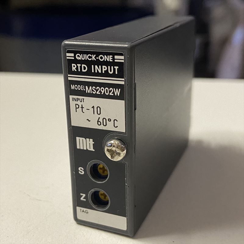 MS2902W,測温抵抗体温度入力モジュール,Pt 10〜60℃MTTコーポレーション - 1