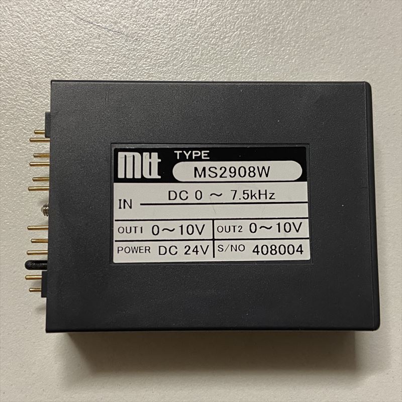 MS2908W,パルス信号入力モジュール,DC 0〜7.5kHzMTTコーポレーション - 2