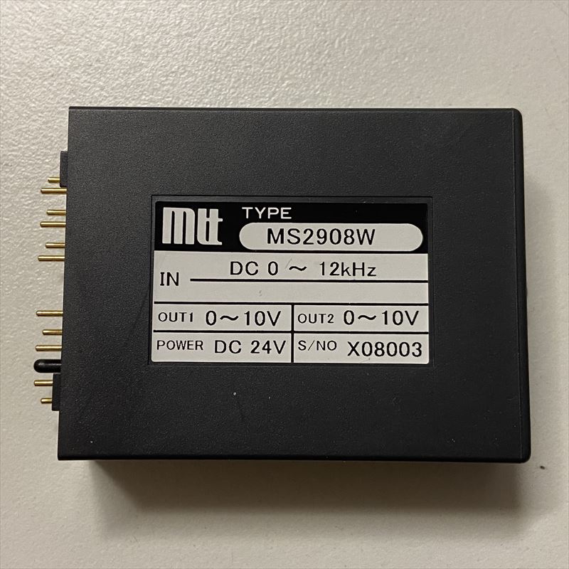 MS2908W,パルス信号入力モジュール,DC 0〜12kHzMTTコーポレーション - 2