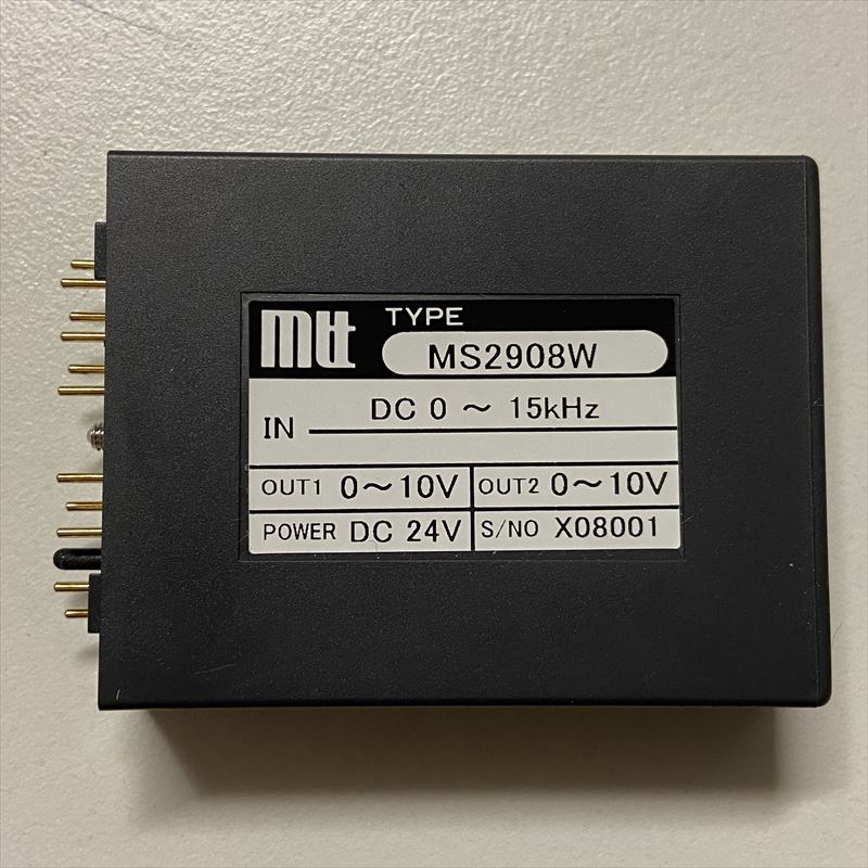 MS2908W,パルス信号入力モジュール,DC 0〜15kHzMTTコーポレーション - 2
