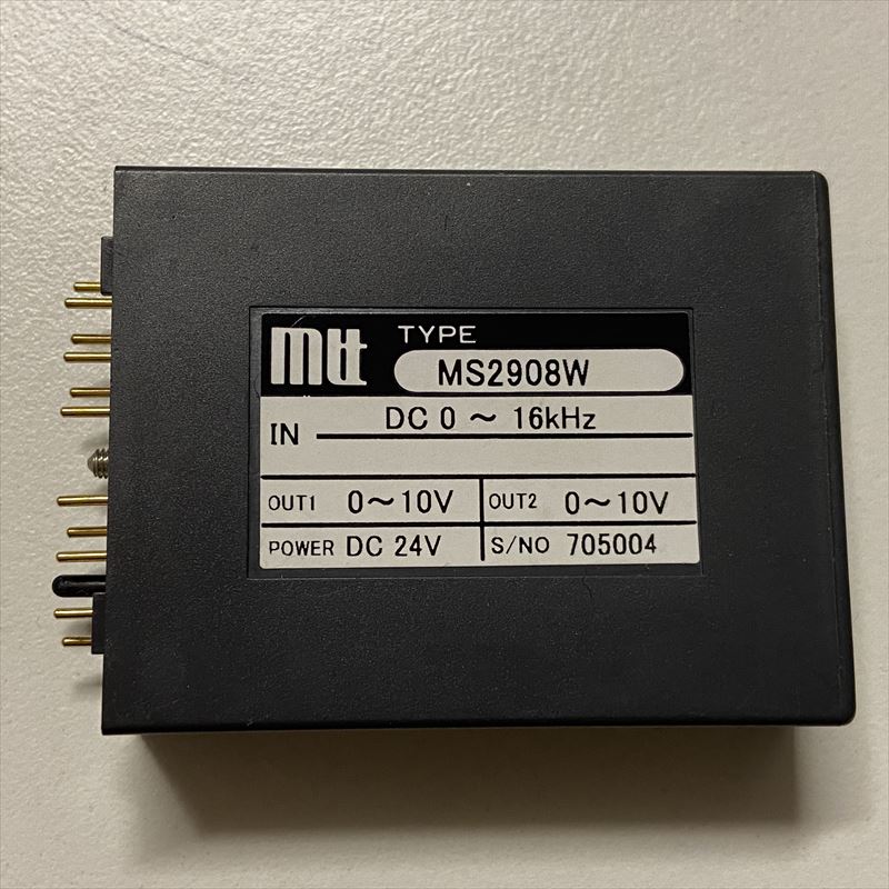 MS2908W,パルス信号入力モジュール,DC 0〜16kHzMTTコーポレーション - 2