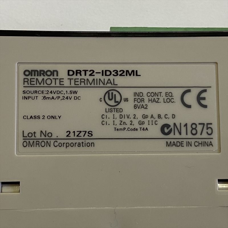 DRT2-ID32ML,コネクタターミナル,24VDC 1.5W,オムロン(OMRON) - 2