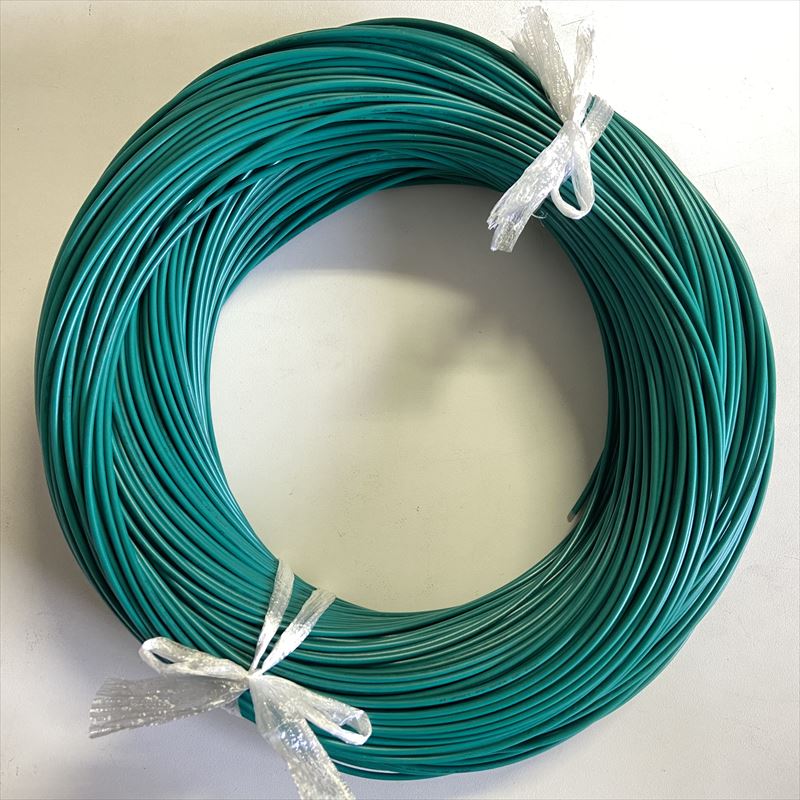 KIV電線,1.25sq,緑,ミスミ197m - 1