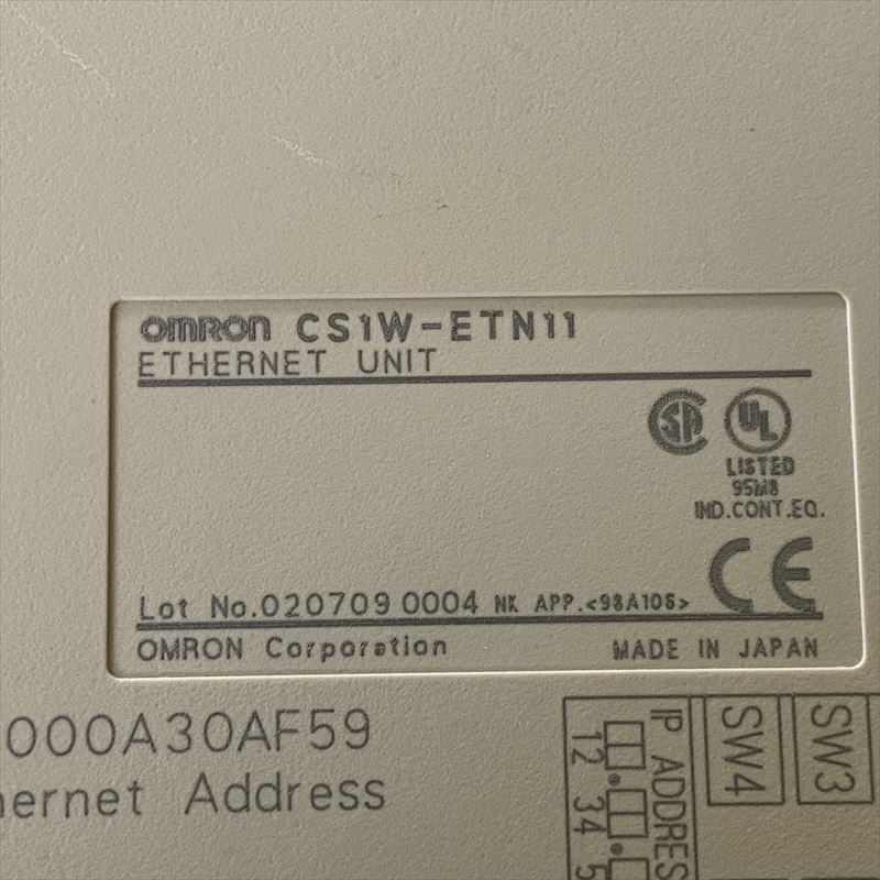 CS1W-ETN11,Ethernetユニット,オムロン(OMRON) - 2