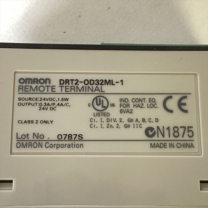 DRT2-OD32ML-1,コネクタターミナル,24VDC 7.0mA,オムロン(OMRON) - 2