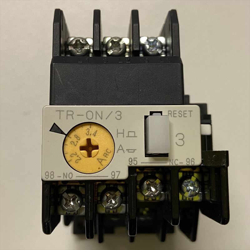 TR-0N/3,サーマルリレー電磁開閉器用,整定範囲2.2〜3.4A,富士電機1 - 2