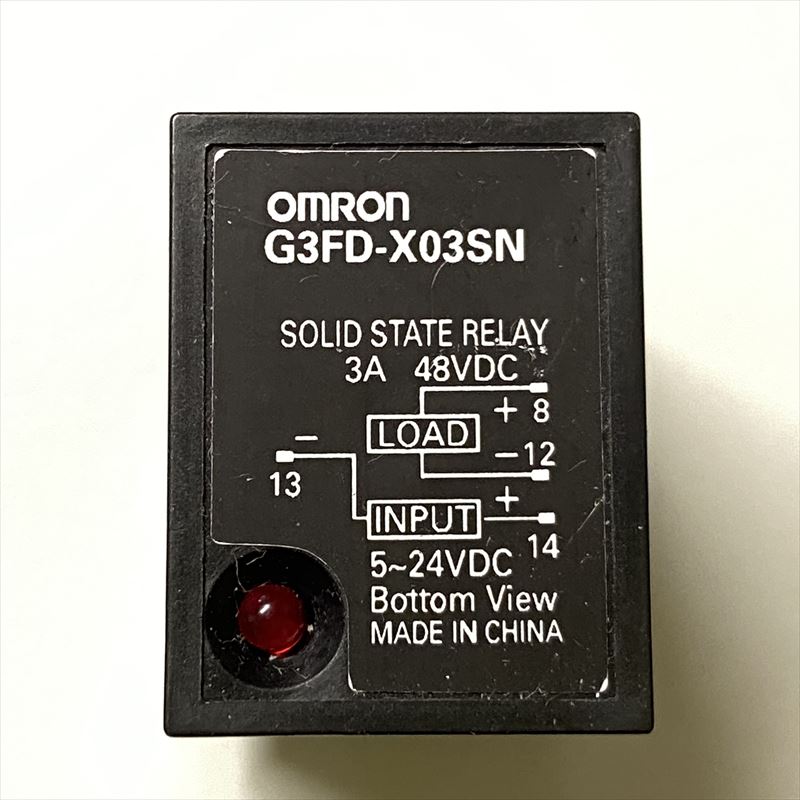 G3FD-X03SN,ソリッドステート・リレー,DC5〜24V,オムロン(OMRON)1 - 2