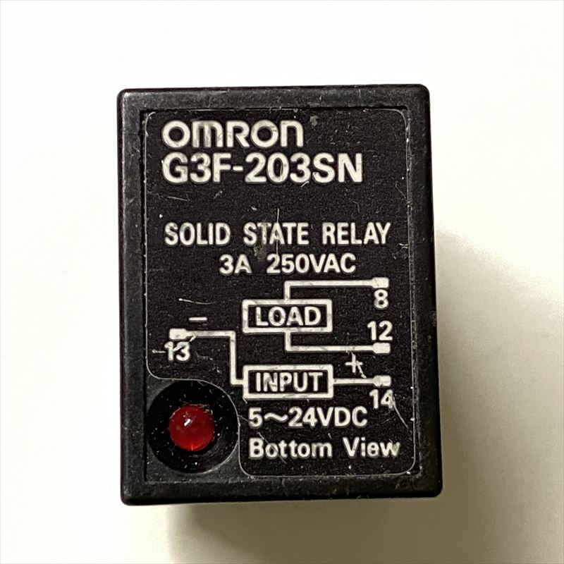 G3F-203SN,ソリッドステート・リレー,DC5〜24V,オムロン(OMRON)1 