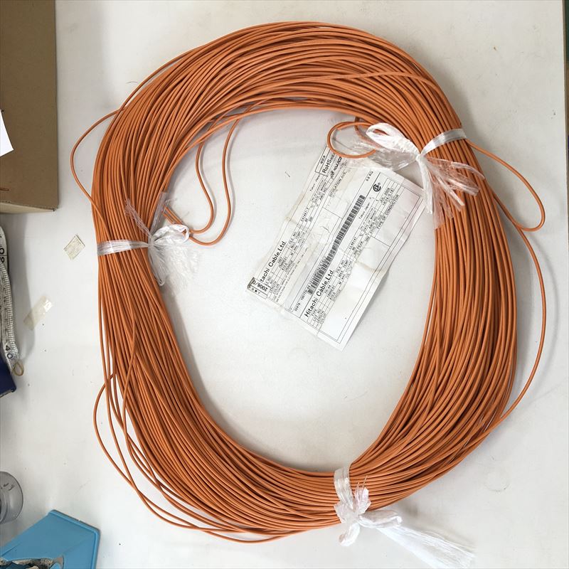 UL1007電線,AWG16,橙,日立金属,175m - 1