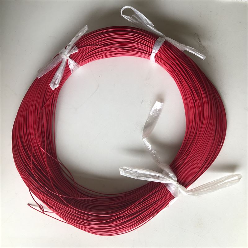 UL1569電線,AWG26,赤,日立金属,430m - 1