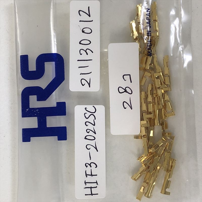 HIF3-2022SC,圧着端子,ヒロセ電機(HRS),28個 - 2