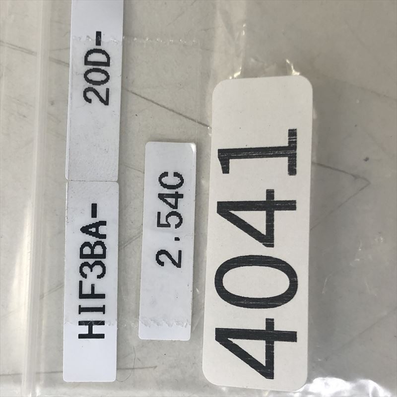 HIF3BA-20D-2.54C,コネクタ/ハウジング,黒,ヒロセ電機(HRS),2個 - 2