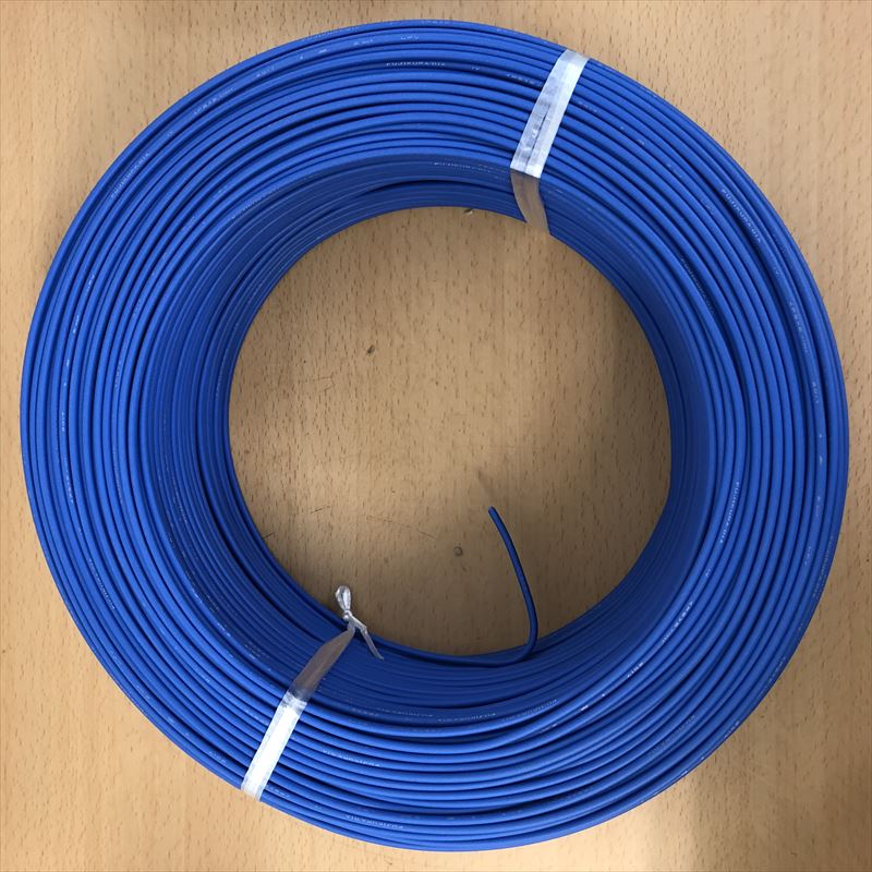 IV電線,2sq,青,フジクラダイヤケーブル,300m - 1