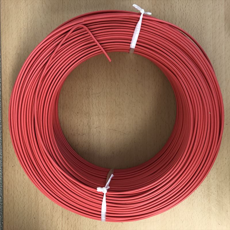 IV電線,2sq,赤,フジクラダイヤケーブル,300m - 1