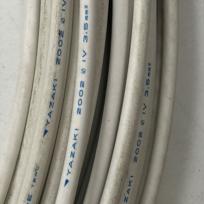 IV電線,3.5sq,白,矢崎(YAZAKI),30m - 2
