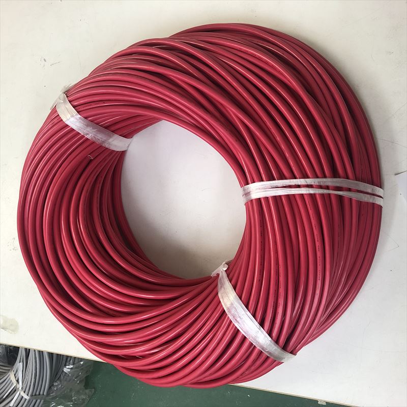 UL1283電線,AWG8,赤,プロテリアル(日立金属),129m - 1
