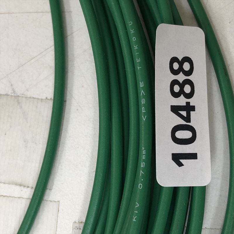 KIV電線,0.75sq,緑,TEIKOKU,5m - 2