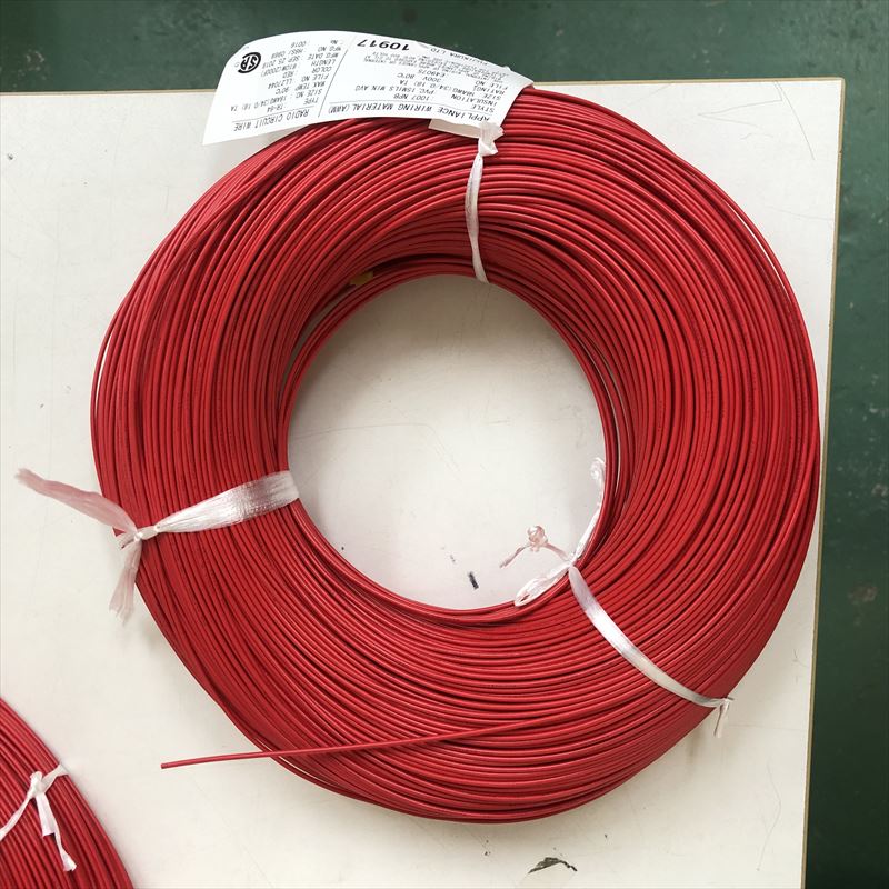 UL1007電線,AWG18,赤,フジクラダイヤケーブル,490m - 1