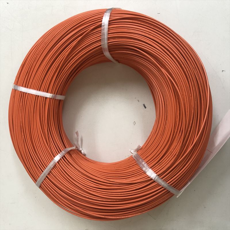 UL1007電線,AWG18,橙,フジクラダイヤケーブル,610m - 1