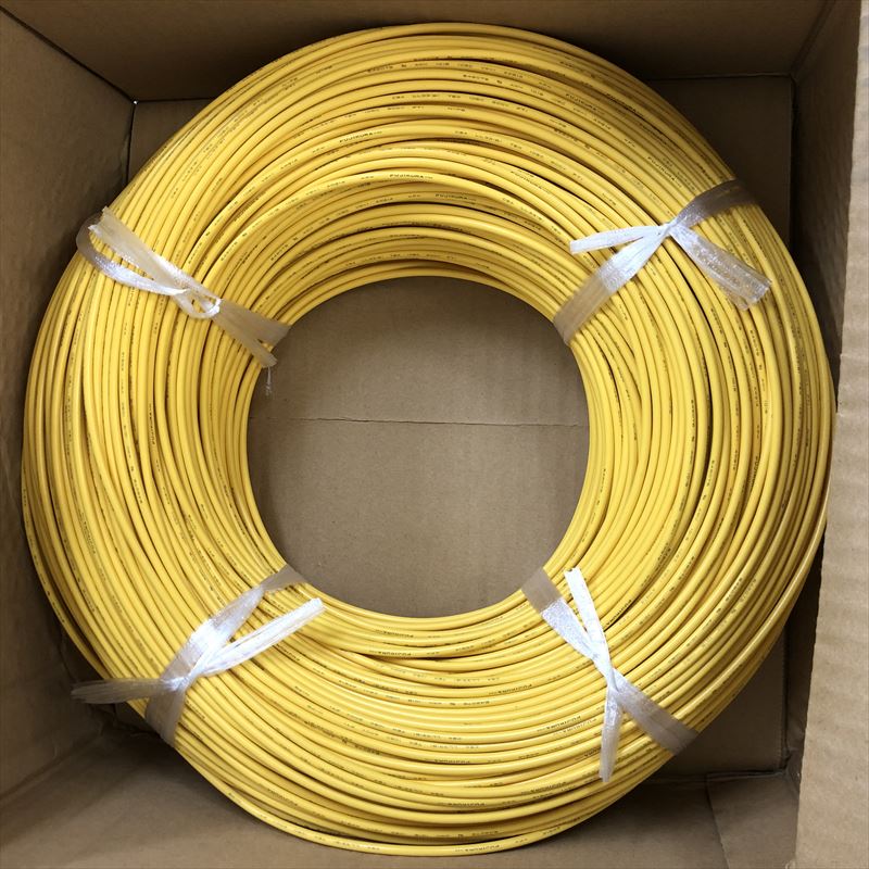 UL1015電線,AWG14,黄,フジクラダイヤケーブル,280m - 1