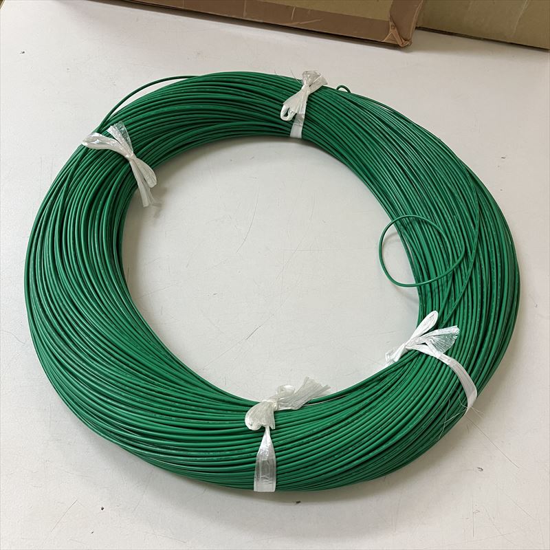HKV電線,0.5x1.8φ,緑,三山電線,200m - 1