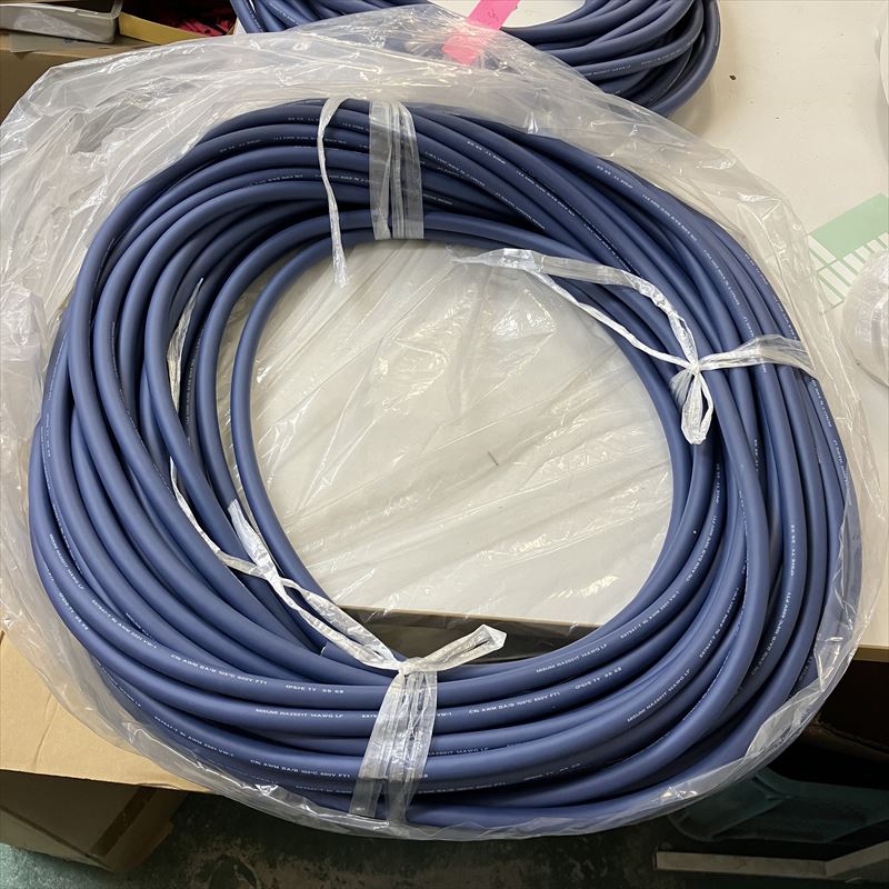 NA2501T-14-4,ケーブル,4芯xAWG14,青,ミスミ,45m - 1