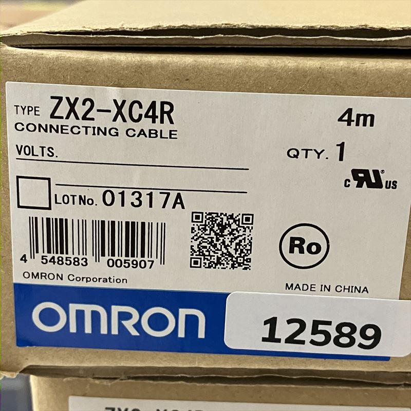 ZX2-XC4R,スマートセンサ用延長コード,4m,オムロン(OMRON),1セット - 2