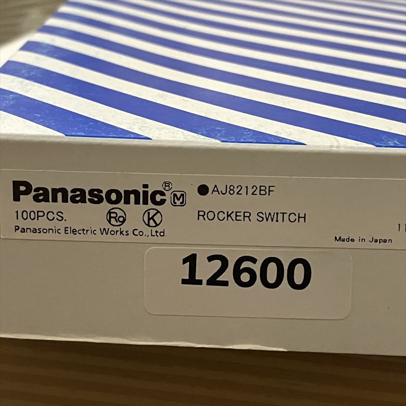 AJ8212BF,操作用スイッチ,パナソニック(Panasonic),100個 - 2