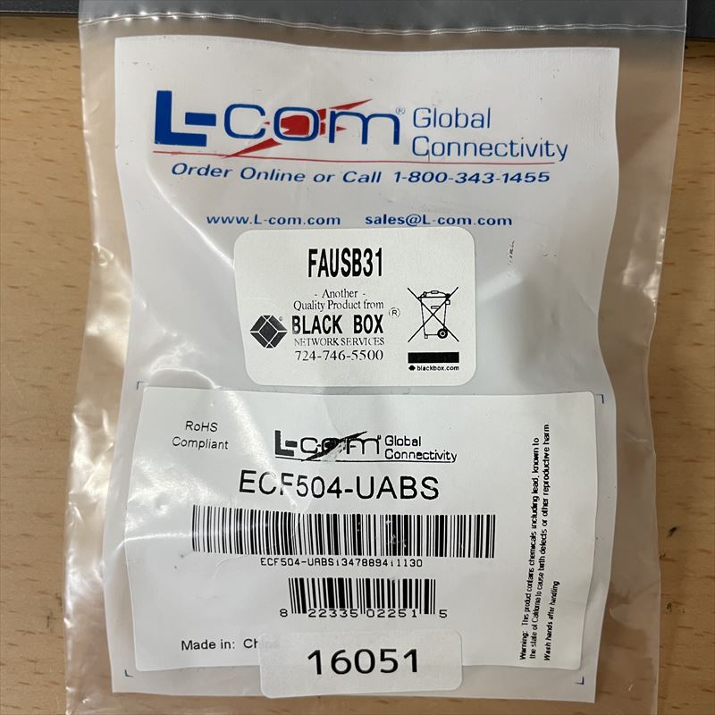 ECF504-USBS,USBアダプタ,L-com,1個 - 2