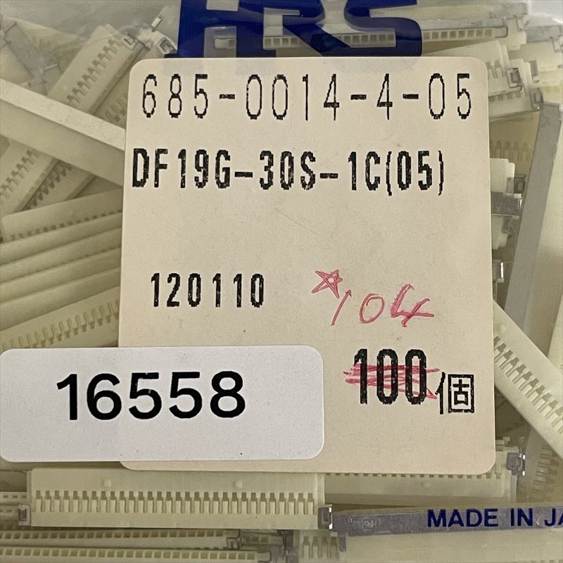 DF19G-30S-1C(05),コネクタ/ハウジング,ヒロセ電機(HRS),104個 - 2