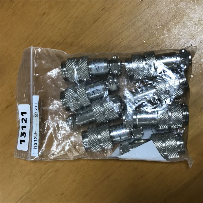 HS12J-2(71),丸型コネクタ,ヒロセ電機(HRS),8個 - 1