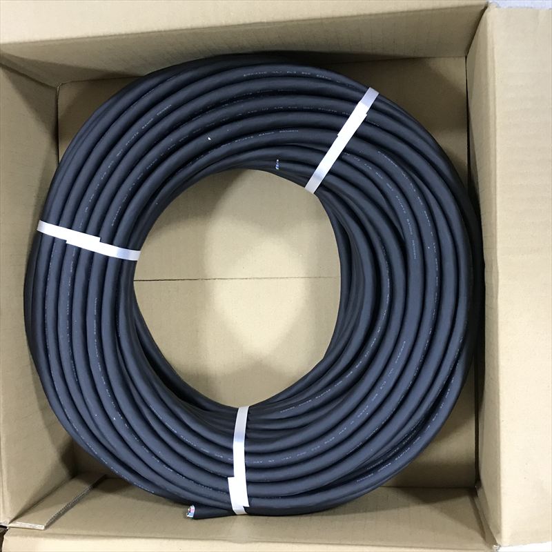 2576C BIO-CL3-2315P-B,ケーブル,AWG23,黒,坂東電線,40m - 1