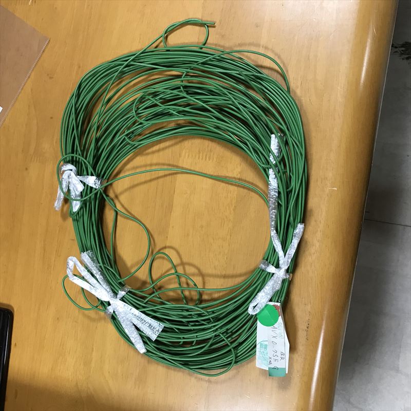AVX電線,0.75sq,緑,住友電工/住友電装,40m - 1
