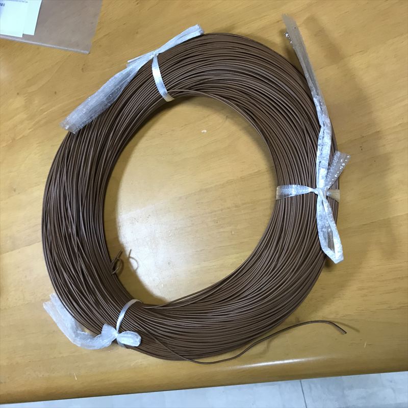 UL1007電線,AWG22,茶,プロテリアル(日立金属),300m - 1