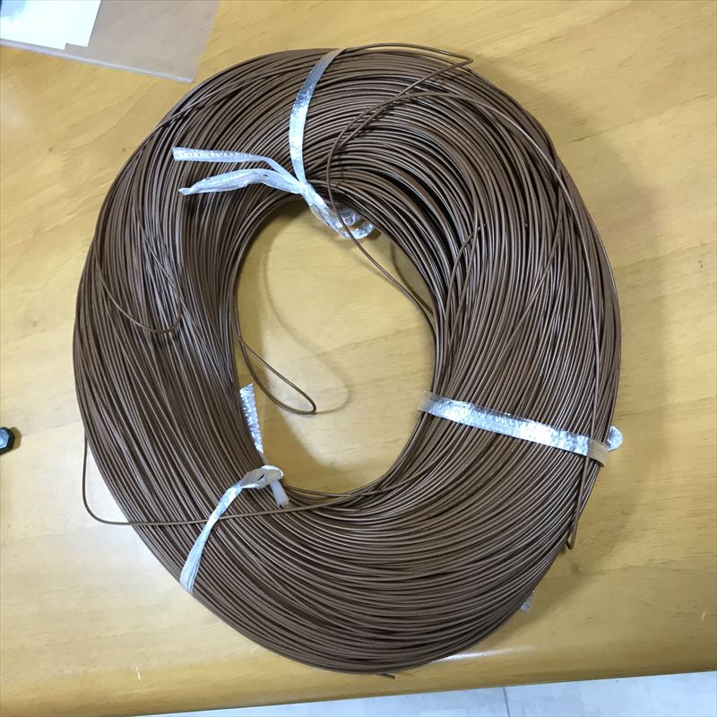 UL1007電線,AWG22,茶,プロテリアル(日立金属),600m - 1