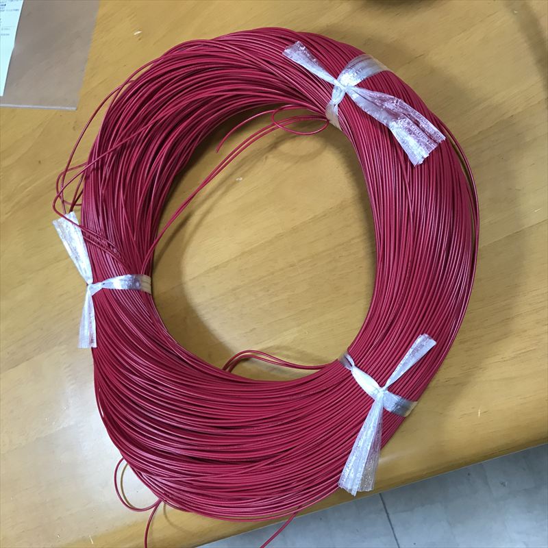 UL1007電線,AWG22,赤,プロテリアル(日立金属),400m - 1