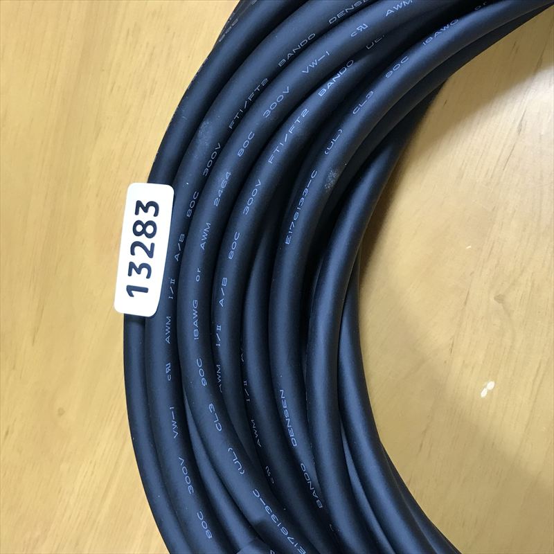 2464C BIO-CL3-1806C,ケーブル,AWG18x6C,黒,坂東電線,20m - 2