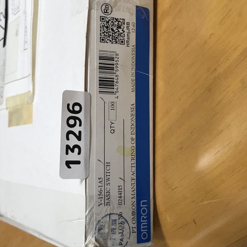 V-156-1A5,小形基本スイッチ,オムロン(OMRON),94個 - 2
