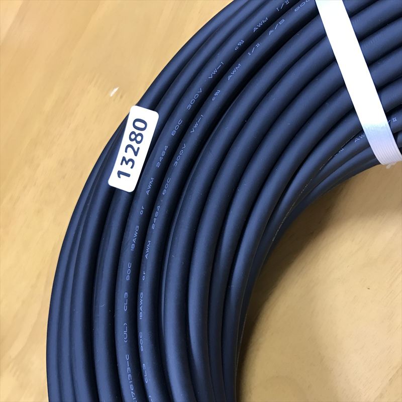 2464C BIO-CL3-1806C,ケーブル,AWG18x6C,黒,坂東電線,60m - 2