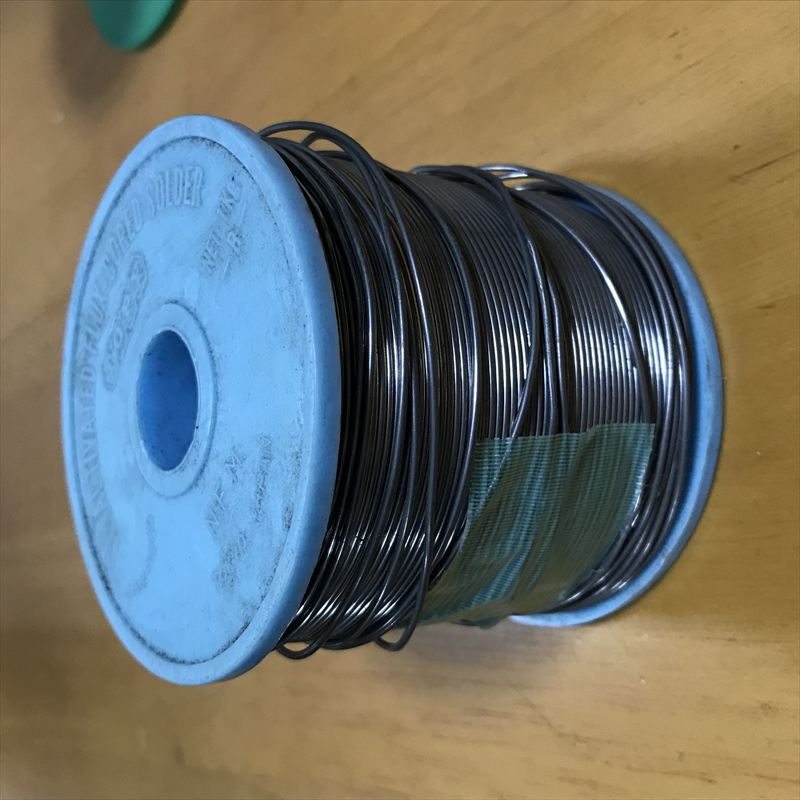FLUX-CORED SOLDER JIS-Z-3283,やに入りはんだ,TOPY,997g(ボビン含む) - 1