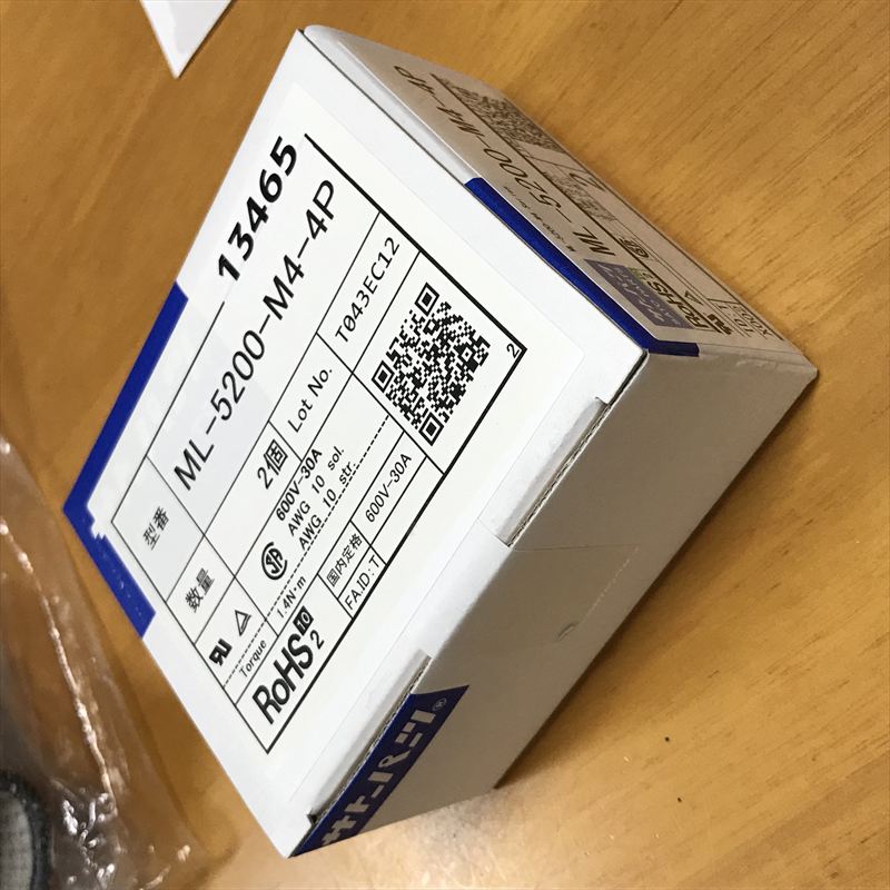 ML-5200-M4-4P,端子台,サトーパーツ,2個 - 1