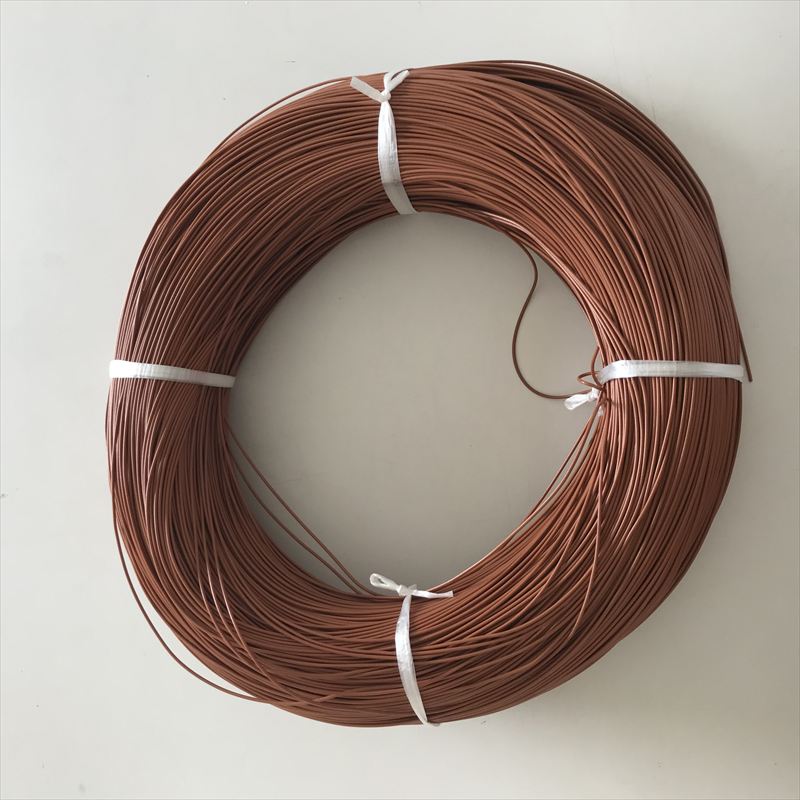 VW-HT,バイゼル電線,0.3sq(12/0.18),茶,クラベ(KURABE),1000ｍ - 1