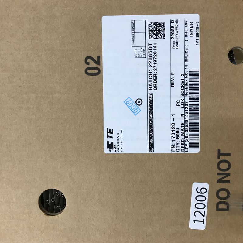 170120-1,圧着端子,タイコエレクトロニクス(AMP),5000個 - 2