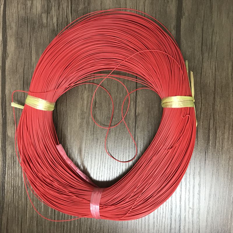 UL1061電線,AWG28,赤,三山電線,549ｍ - 1