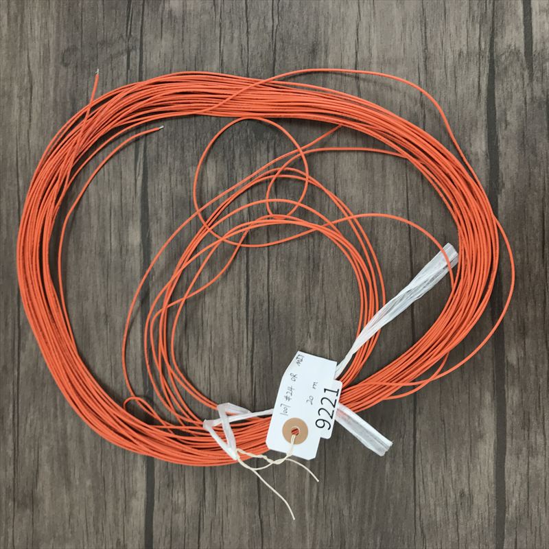 UL1007電線,AWG24,橙,三山電線,20ｍ - 1