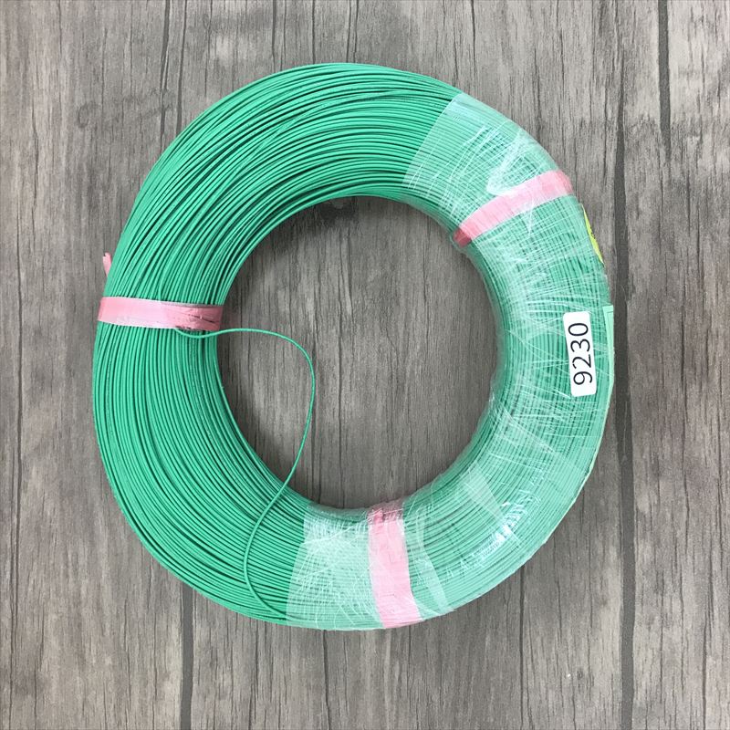 HKV電線,0.3×1.5φ,緑,三山電線,500ｍ - 1